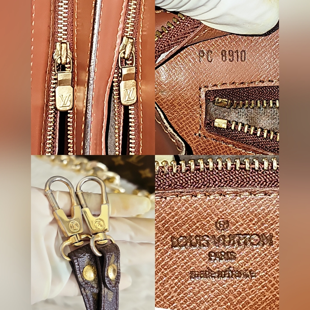 Louis Vuitton Brown Monogram Crossbody Bag - Picture 5 of 16
